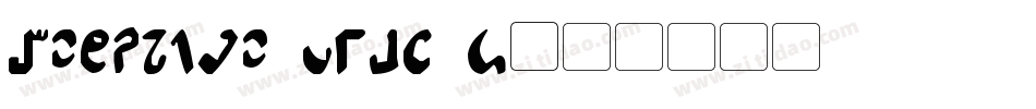 Semphari Bold 2字体转换